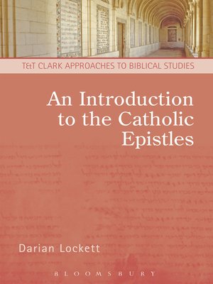cover image of An Introduction to the Catholic Epistles